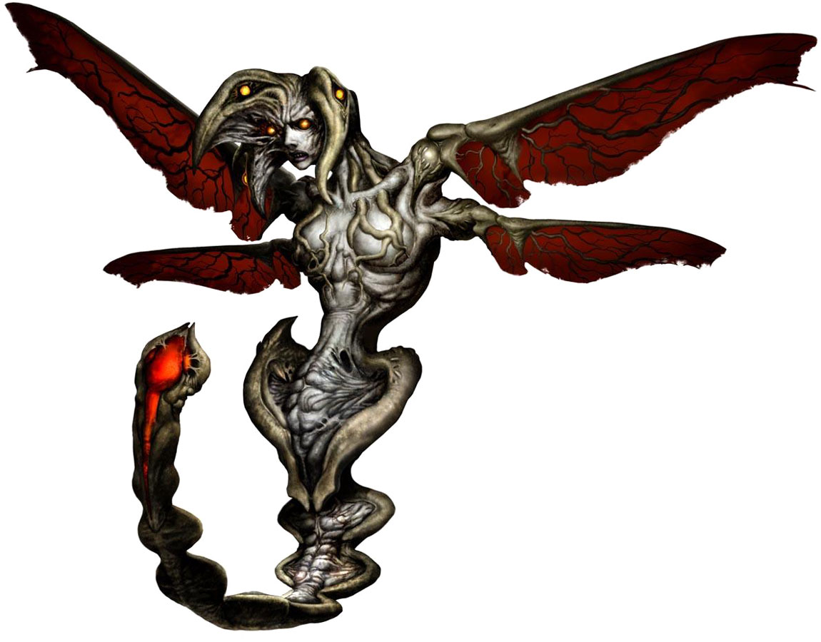 Alexia Final Mutation Art from Resident Evil: Code Veronica