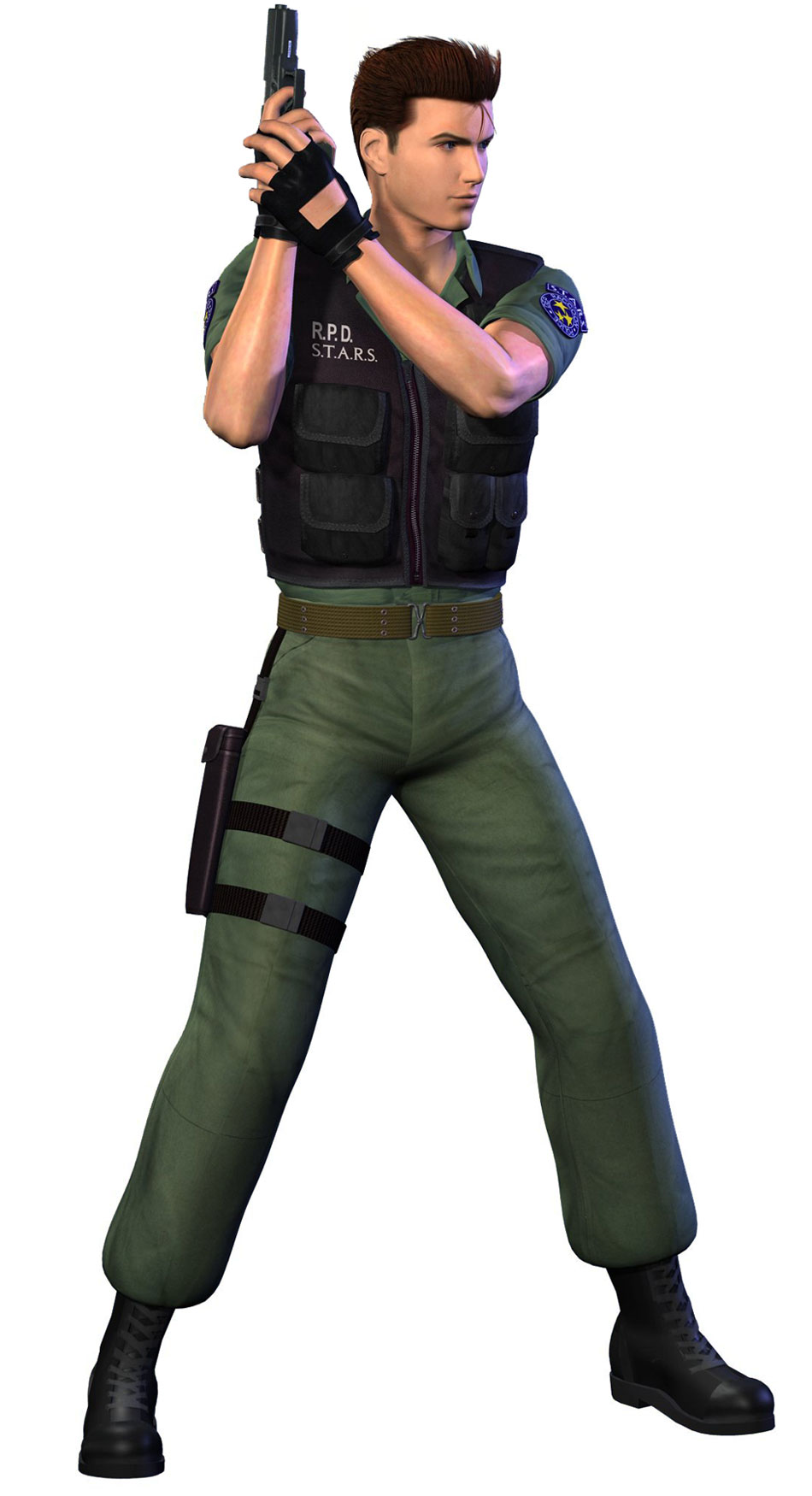 Chris Redfield Art from Resident Evil: Code Veronica