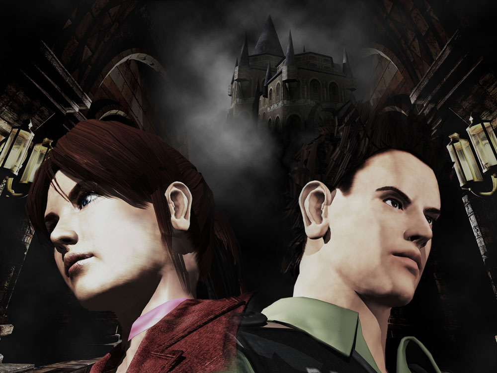 Claire & Chris Art from Resident Evil: Code Veronica