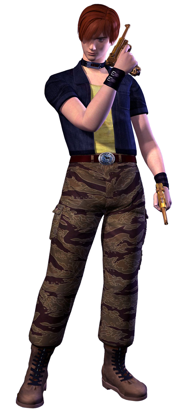 Steve Burnside Art from Resident Evil: Code Veronica
