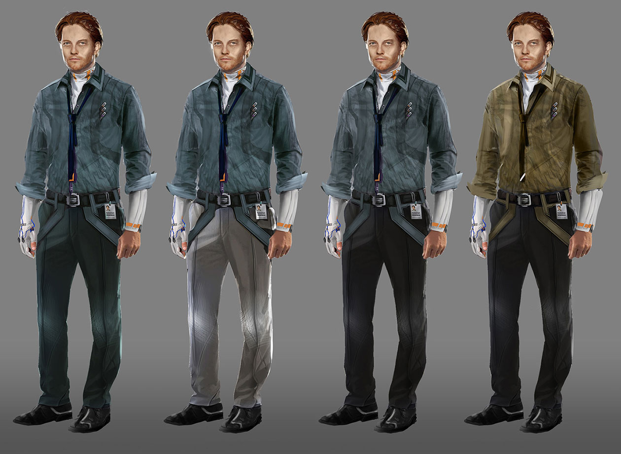 Charles Clothing Design Art from Remember Me