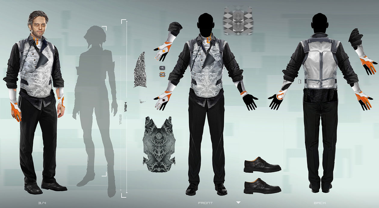 Charles Concept Art from Remember Me