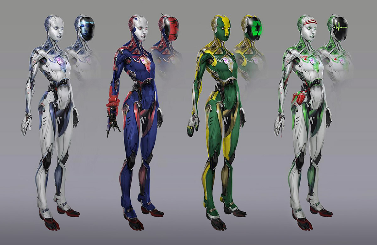 Valet Android Art from Remember Me