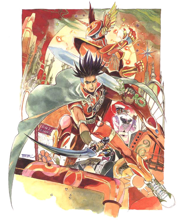 Alkaiser & Red Art from SaGa Frontier