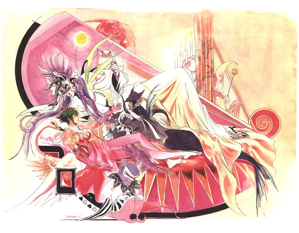 Asellus & Orlouge Art from SaGa Frontier