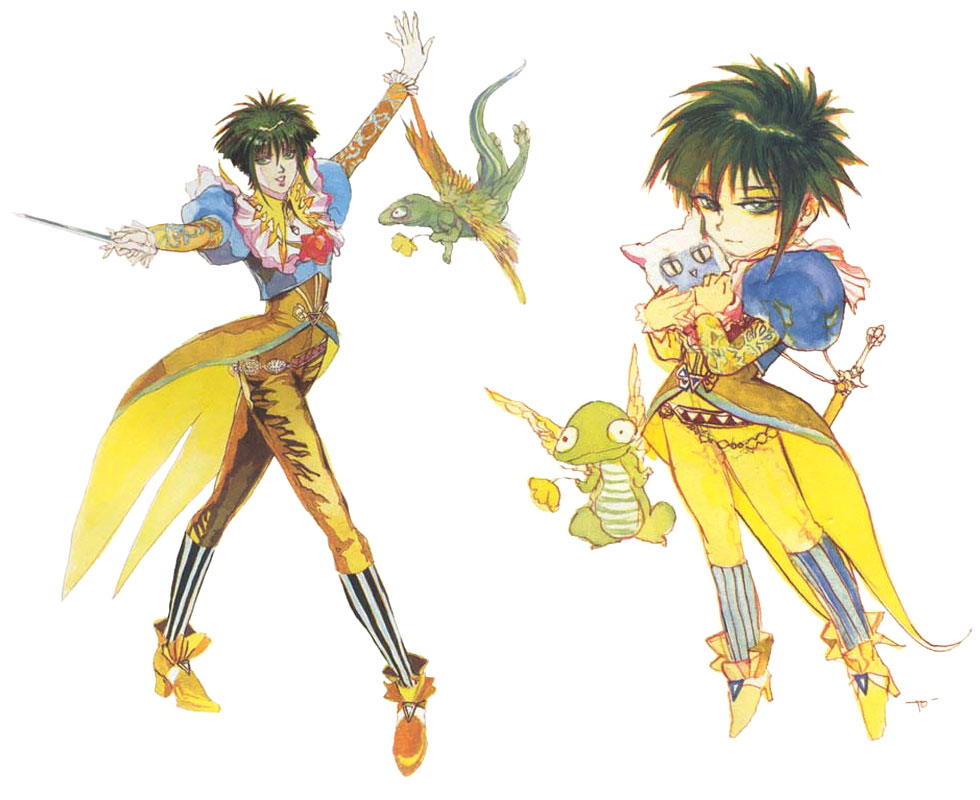 Asellus Art from SaGa Frontier