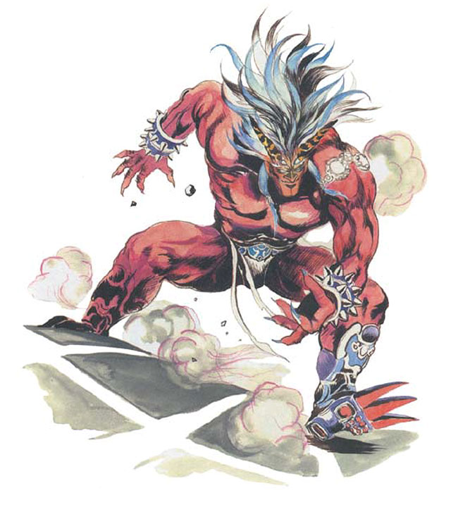 Berva Art from SaGa Frontier