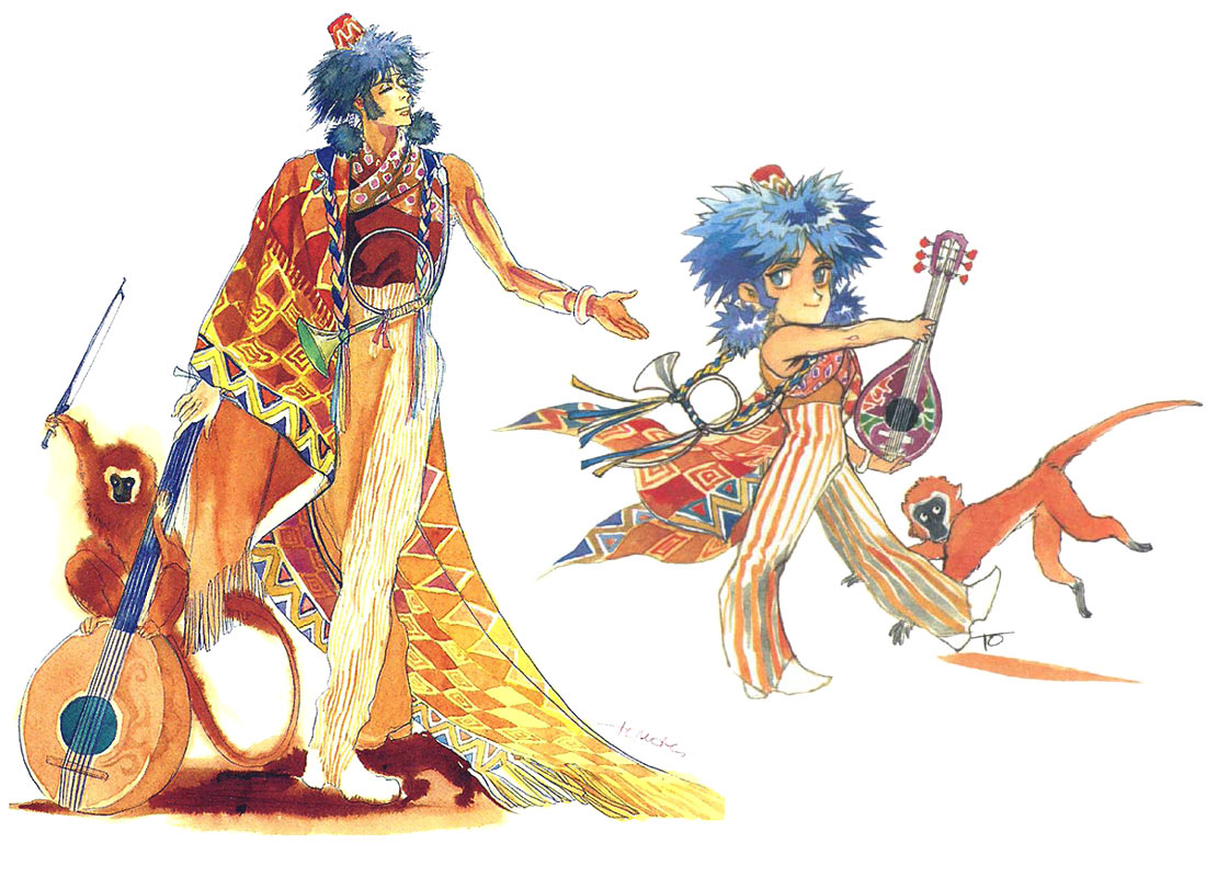 Lute Art from SaGa Frontier
