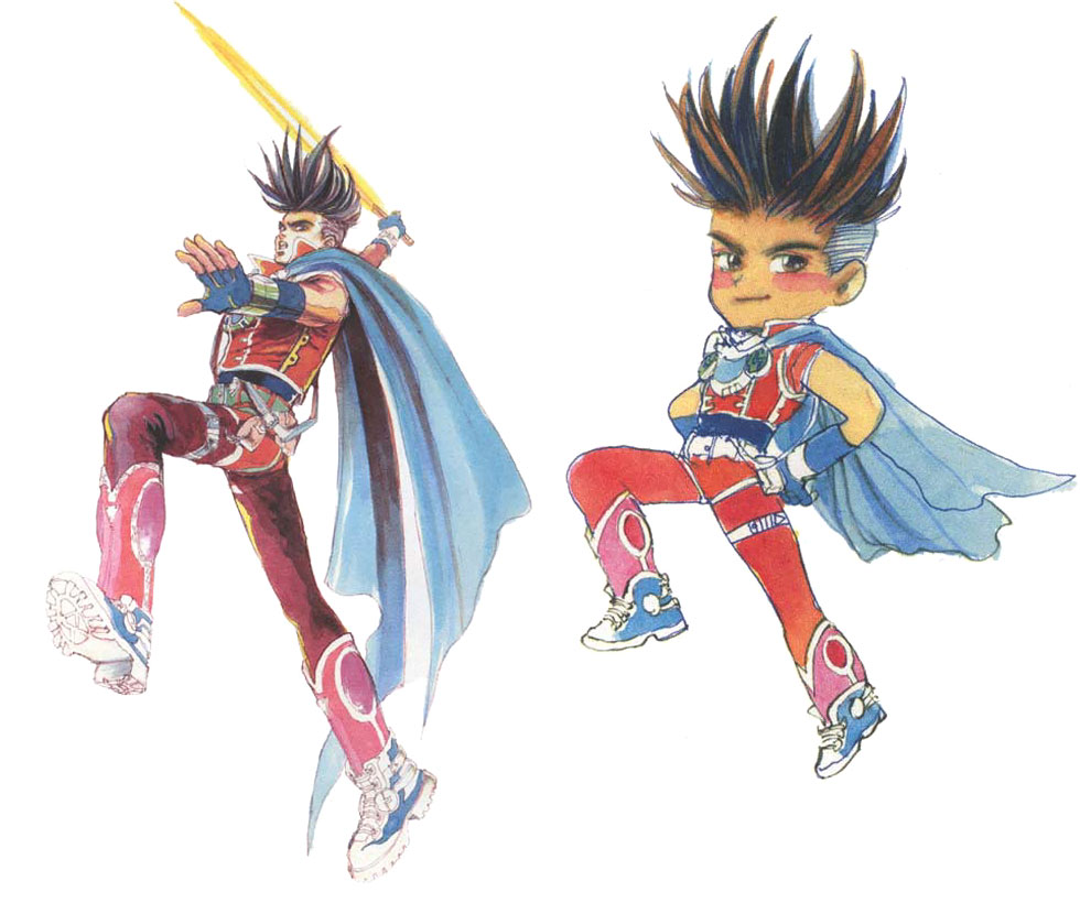 Red Art from SaGa Frontier