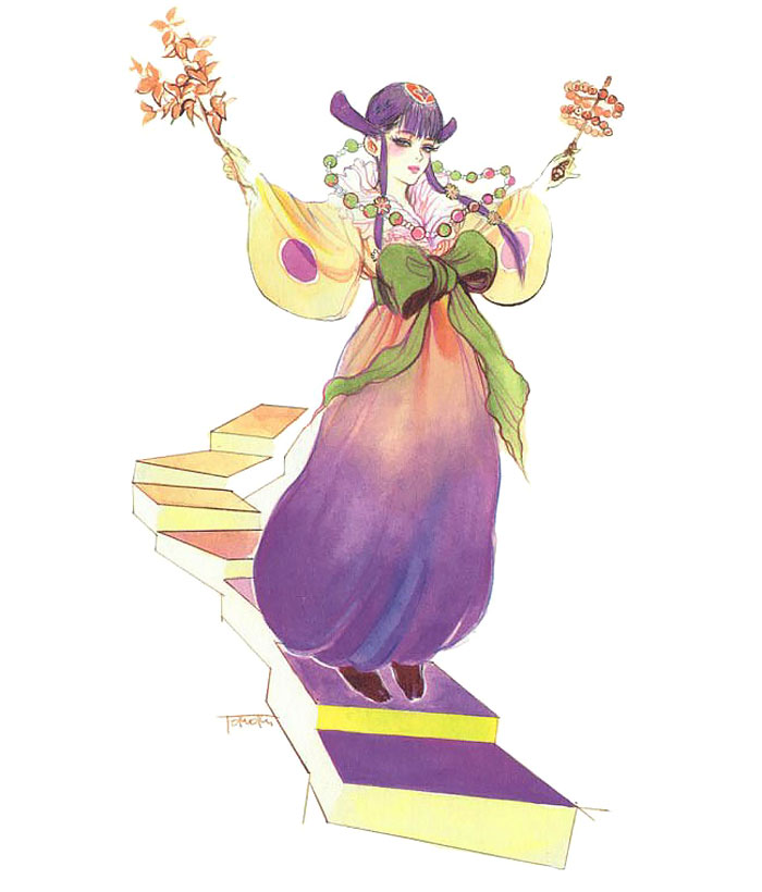 Rei Art from SaGa Frontier