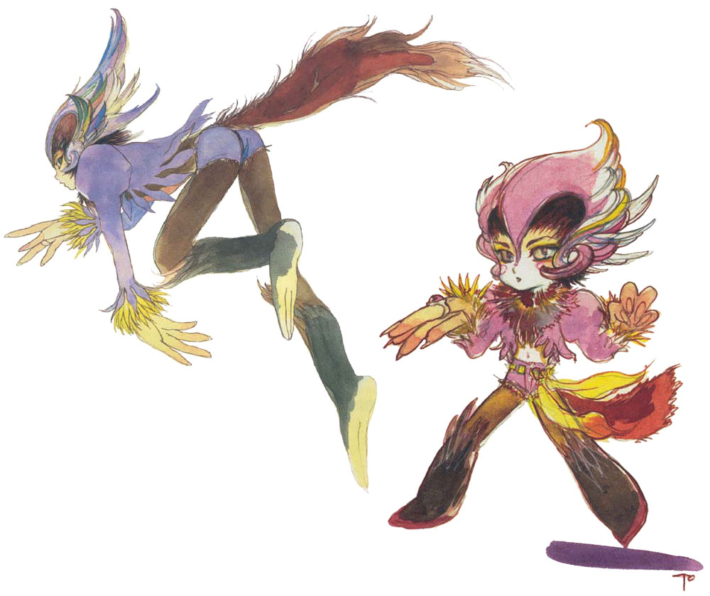 Riki Art from SaGa Frontier