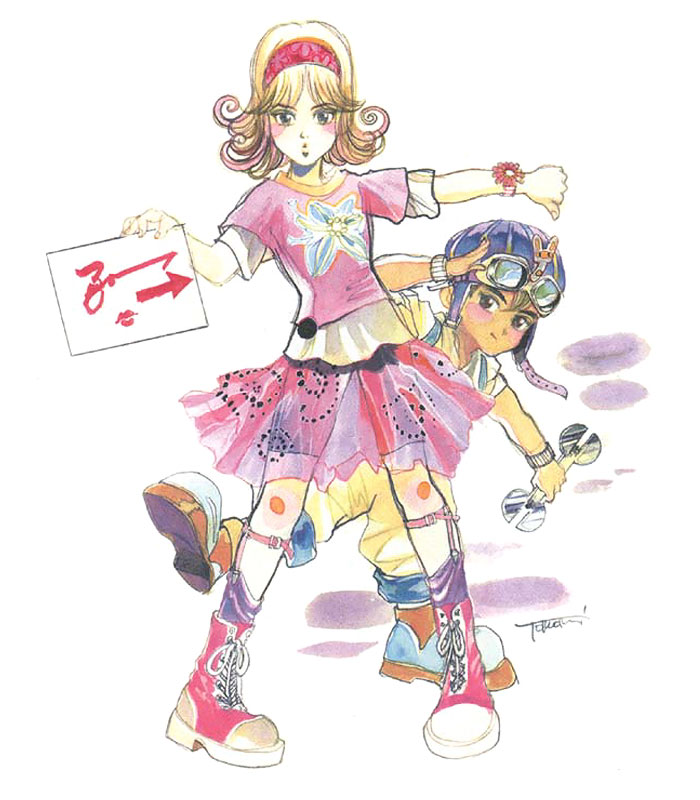 Rose & Time Art from SaGa Frontier