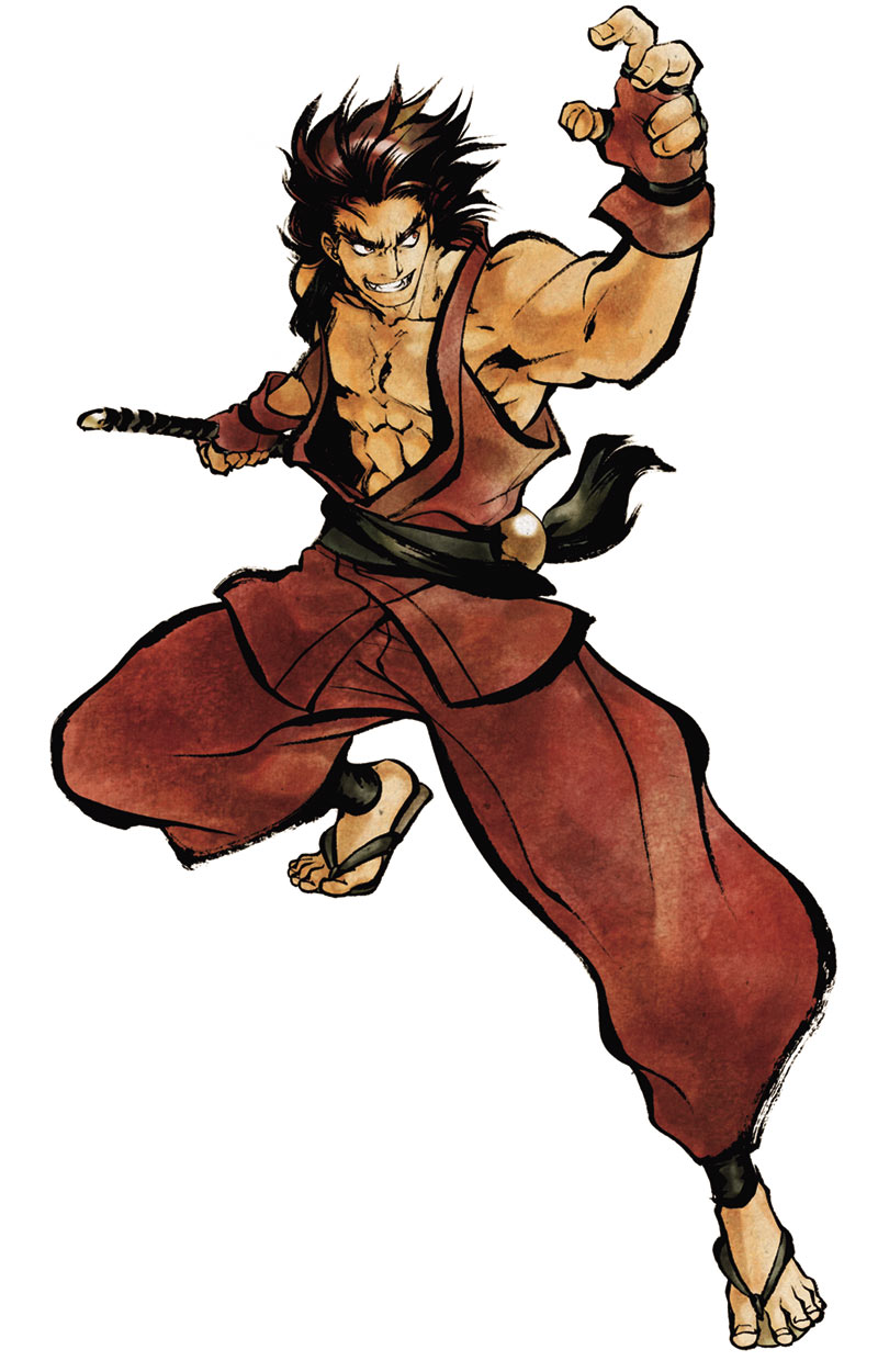 Kazuki Kazama Art from Samurai Shodown Sen