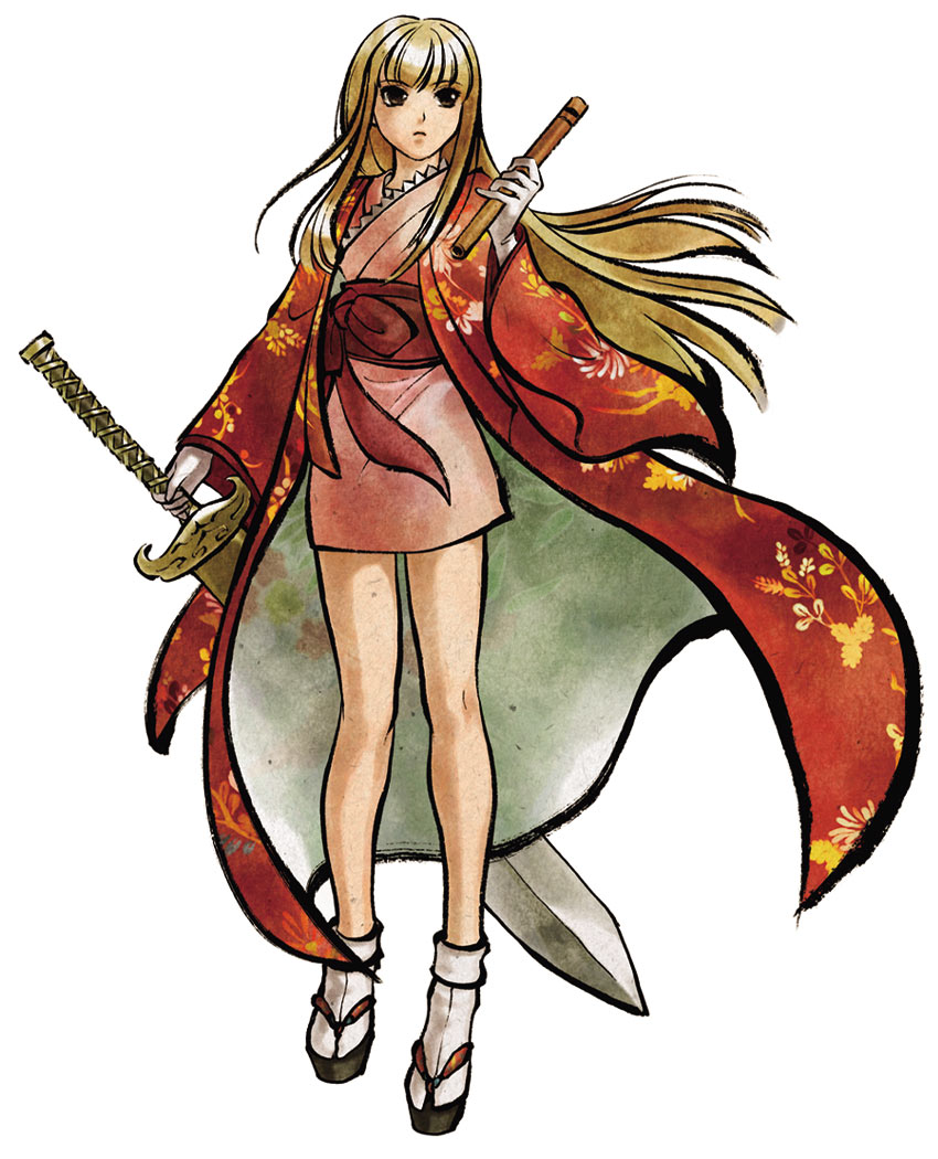 Suzuhime Art from Samurai Shodown Sen