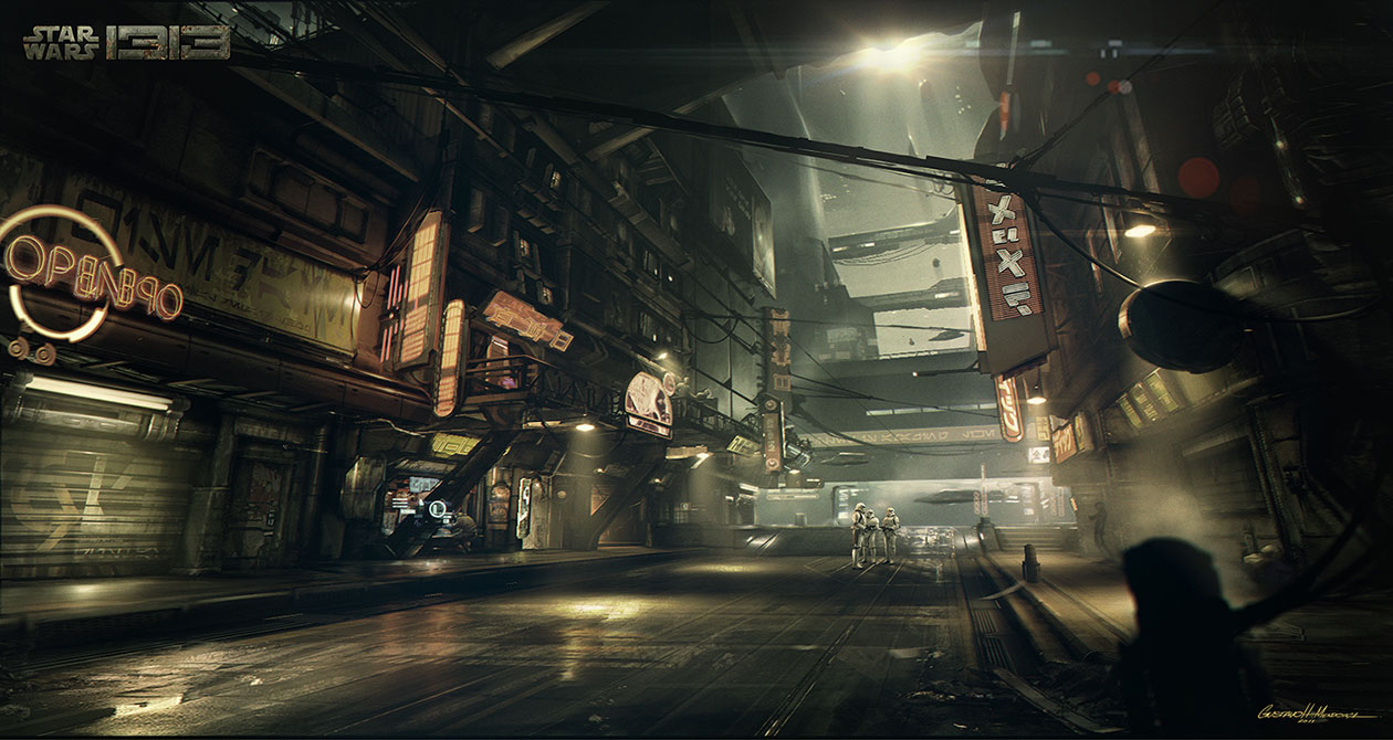 Alley Art from Star Wars 1313