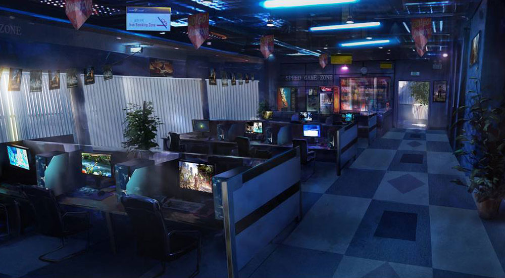 Dragon Internet Cafe Art from The Secret World