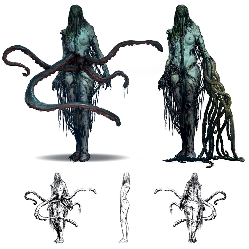 Draug Female Art from The Secret World