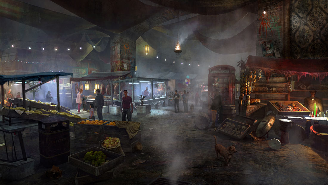 London Market Art from The Secret World