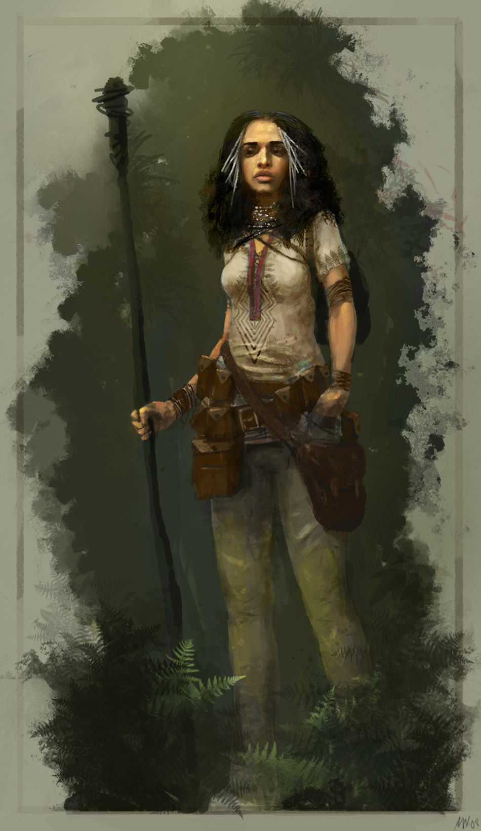 Nomad Female Art from The Secret World