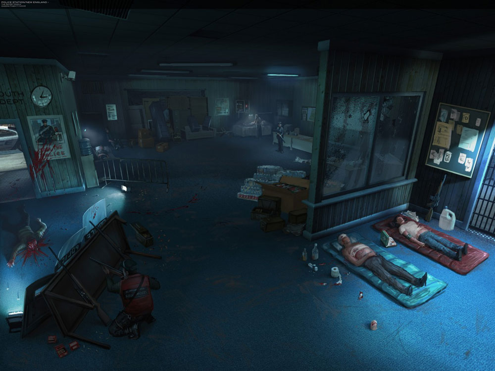 Police Station Art from The Secret World
