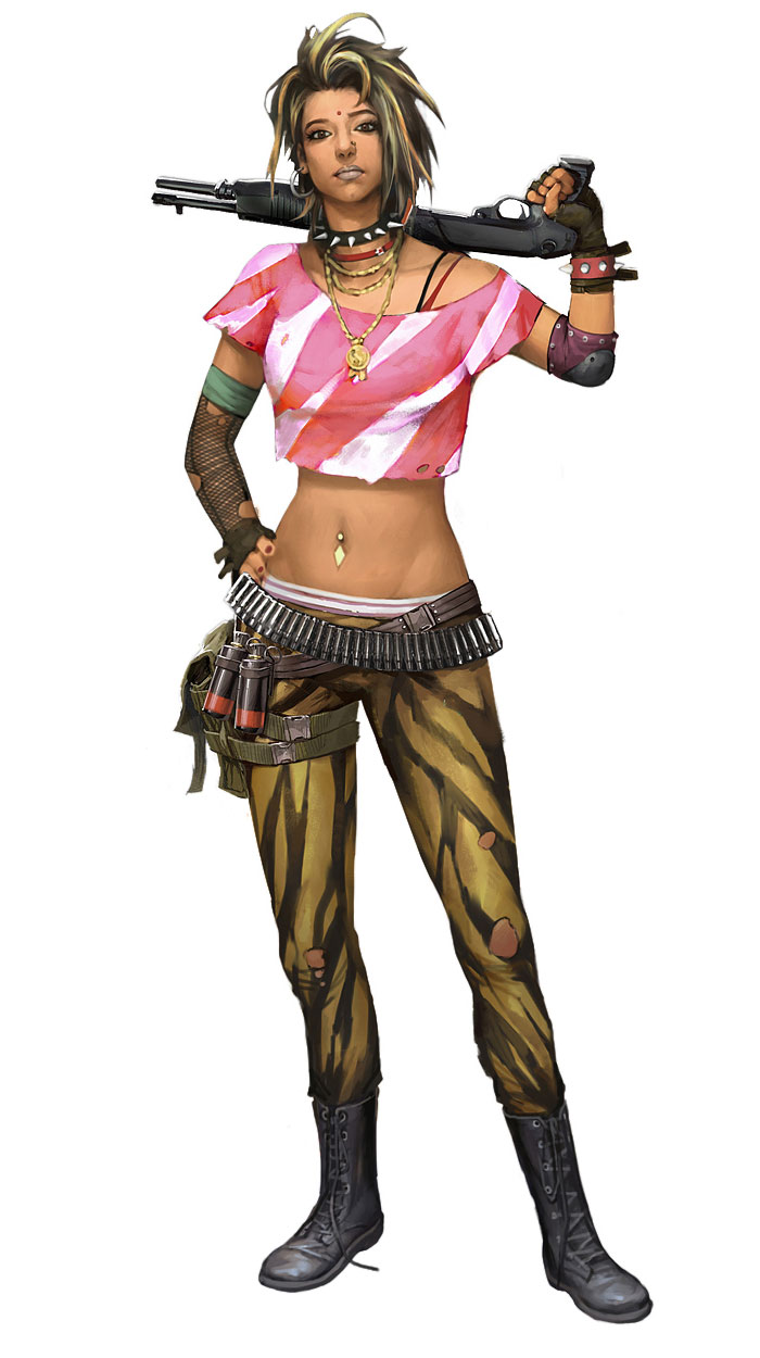 Sally Art from The Secret World