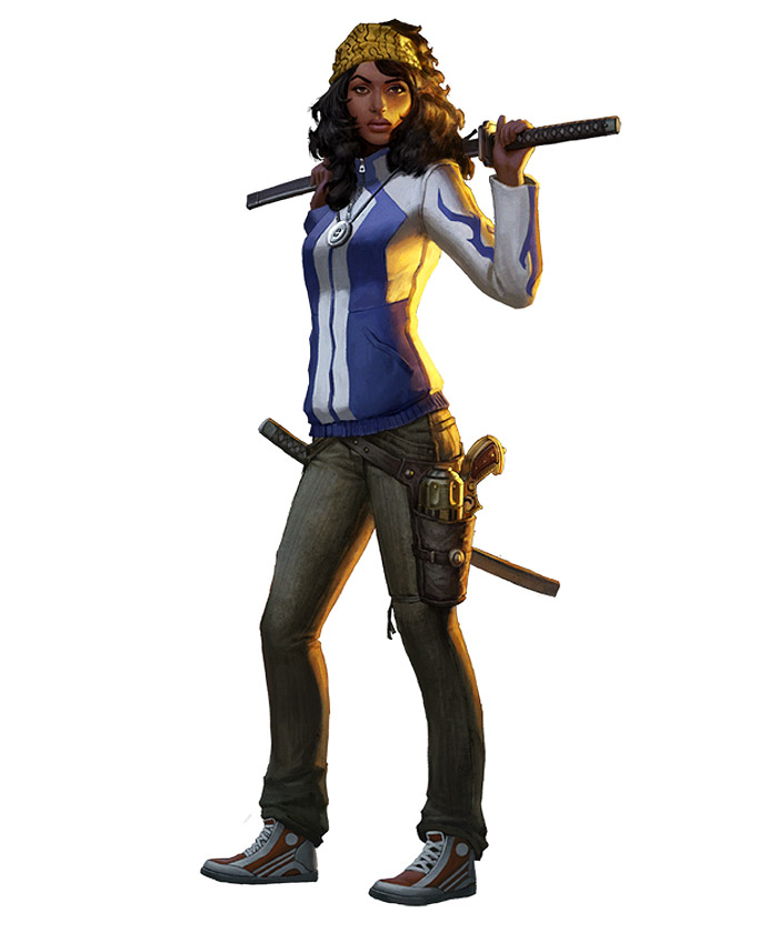 Sarah Art from The Secret World