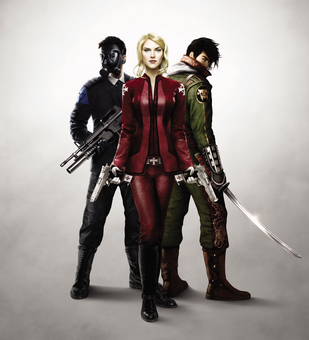 Secret Societies Characters Art from The Secret World