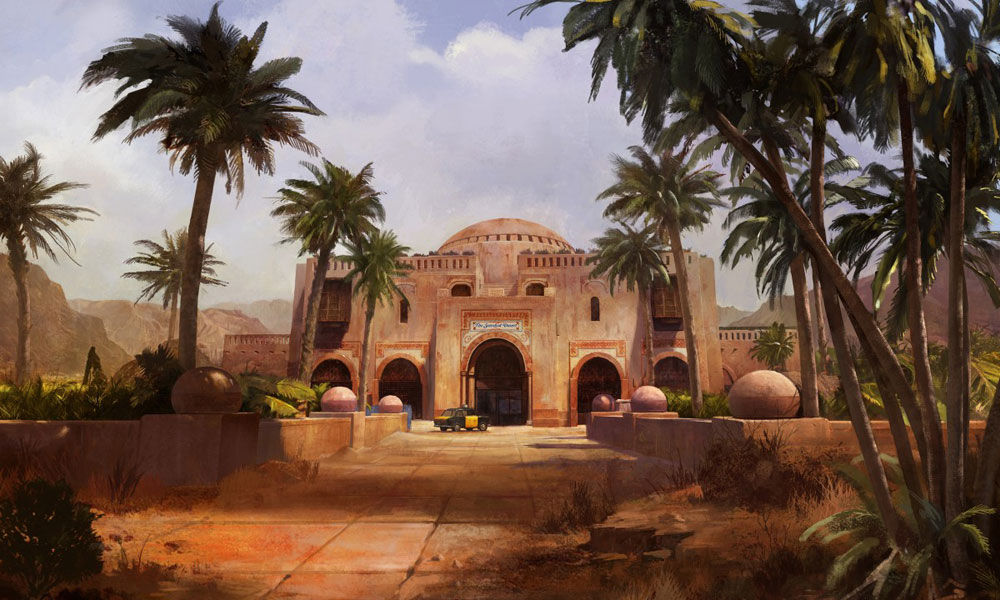 The Scorched Desert Art from The Secret World