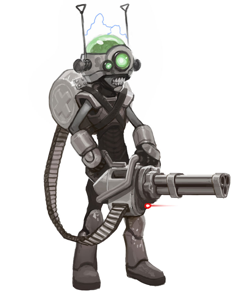 Zombie Pacifier Art from Zombie Playground