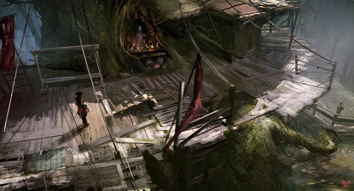 Tree Platform Art from Assassin's Creed III: Liberation
