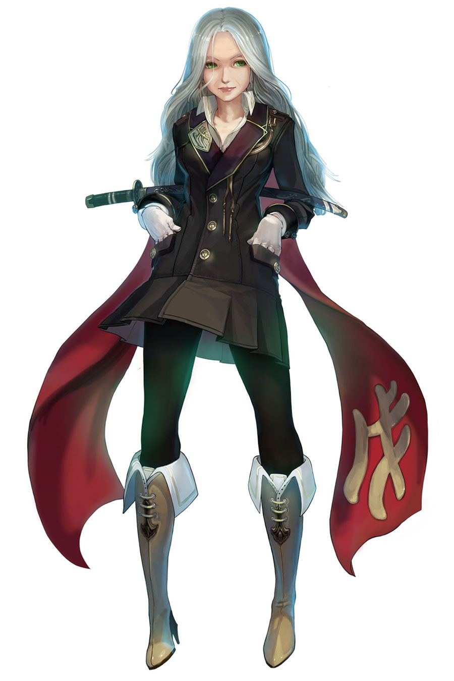 Shion Kobayakawa Art from Akai Katana
