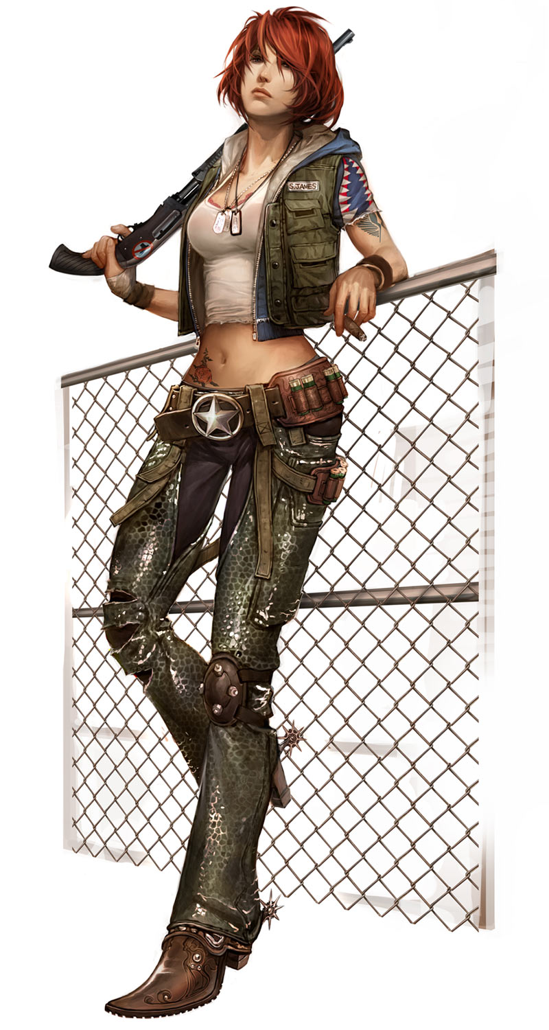 Stacy James Art from All Points Bulletin