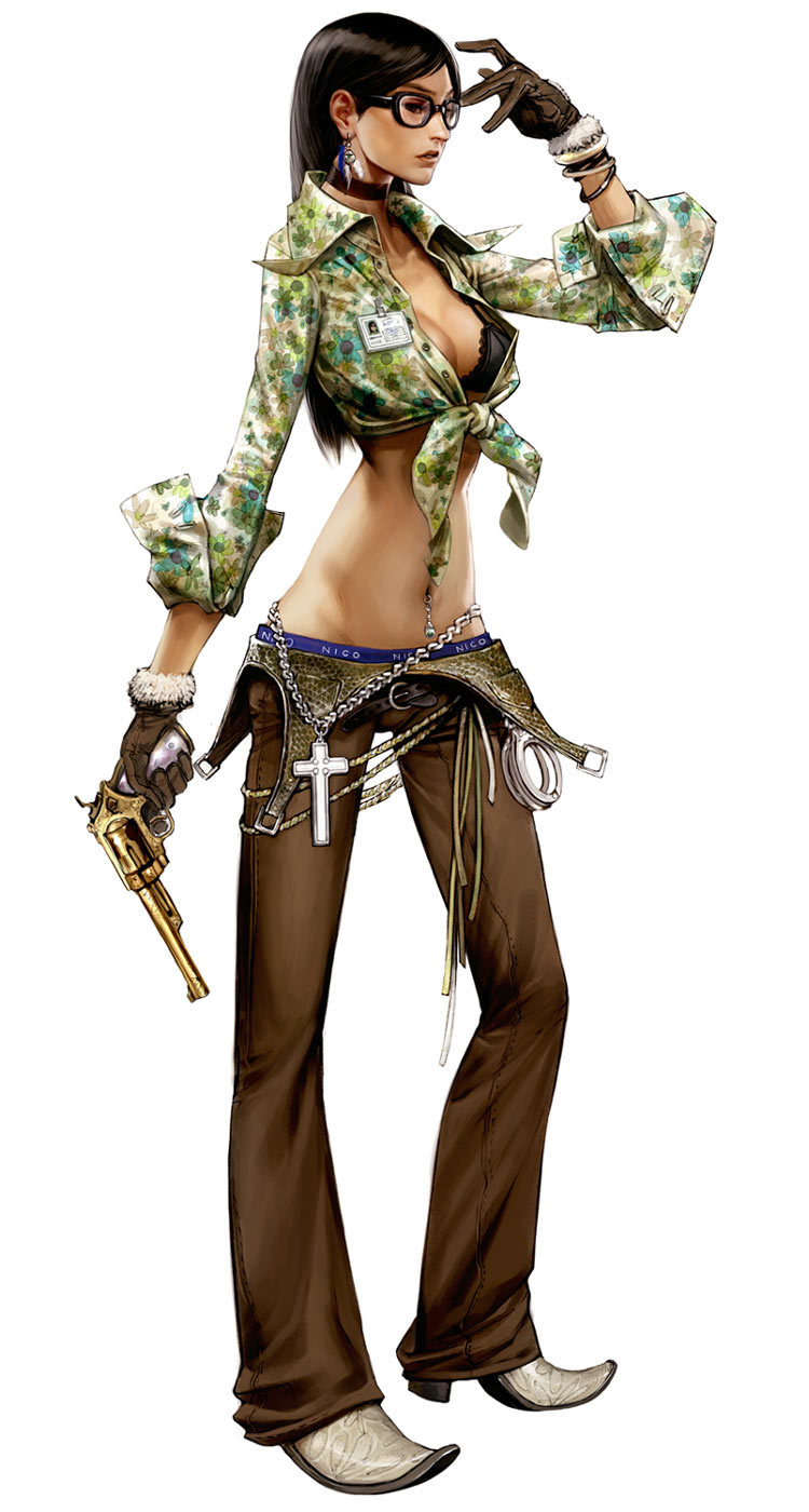 Woman Character Design from All Points Bulletin