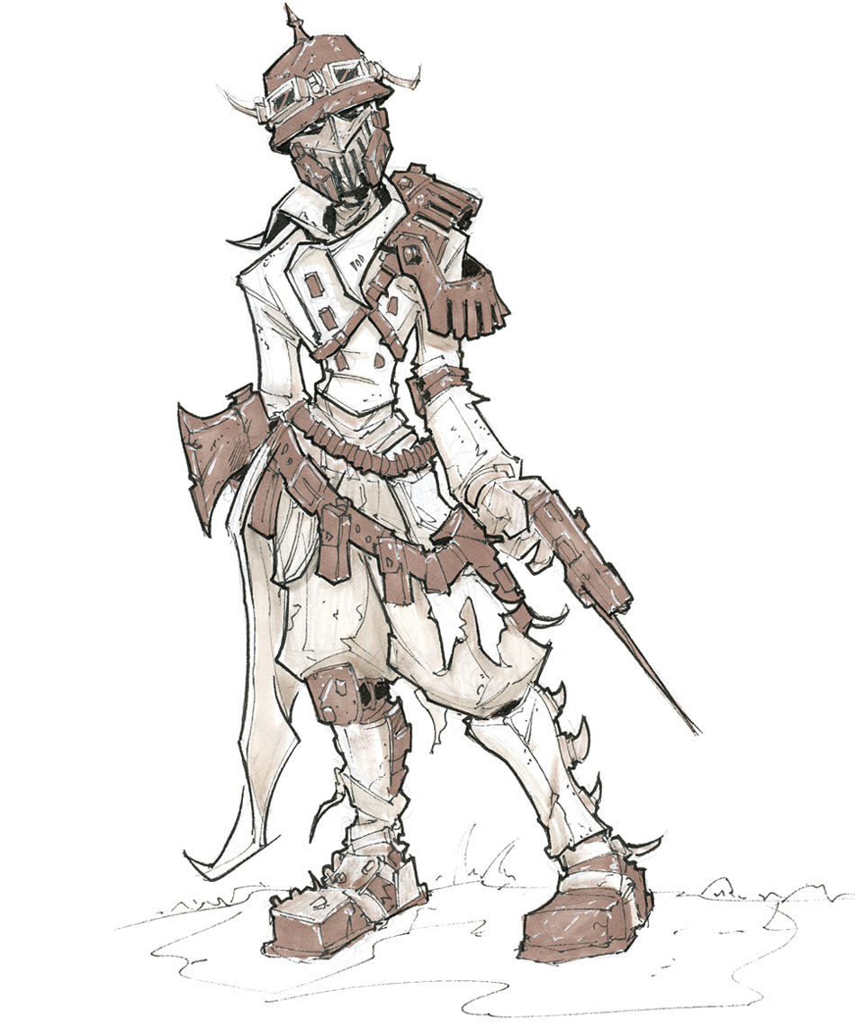 Bandit Art from Borderlands 2