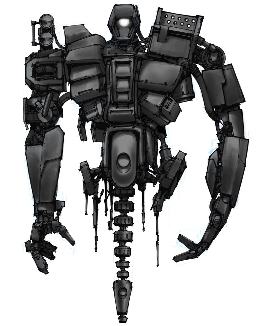 Deathtrap Concept Art from Borderlands 2