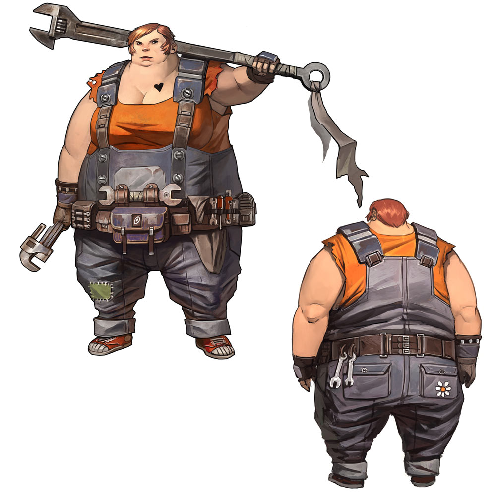 Ellie Art from Borderlands 2