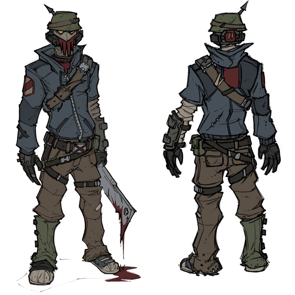 Marauder Art from Borderlands 2