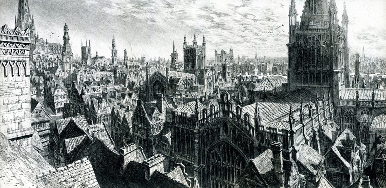17th Century London Art from Dishonored