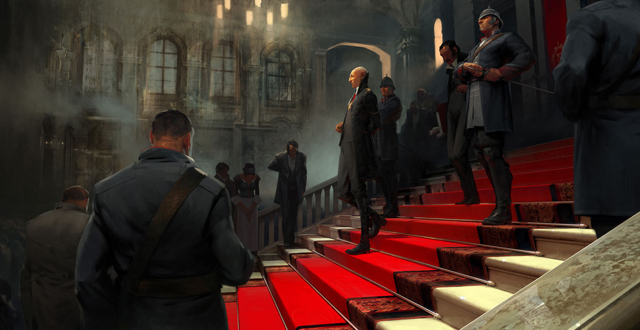 Lord Regent Hiram Burrows Art from Dishonored