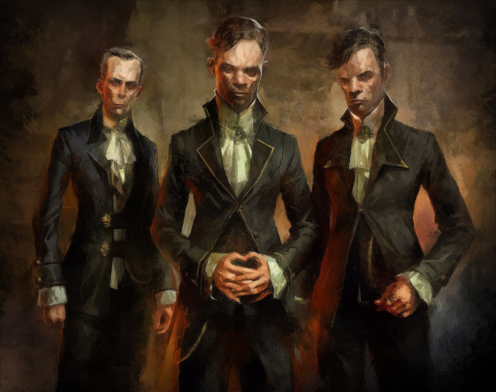 Custis, Morgan, and the Postulate Child Art from Dishonored