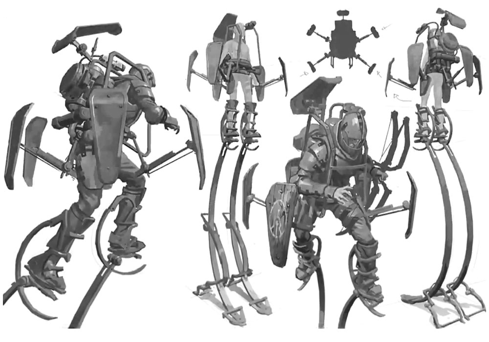 Tall Boys Concept Art from Dishonored