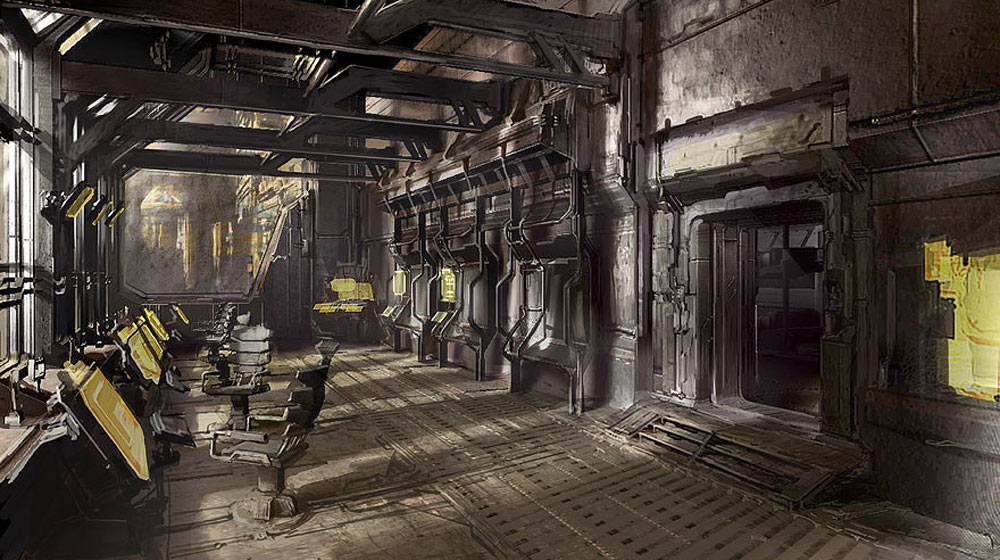 Colony Control Art from Dead Space