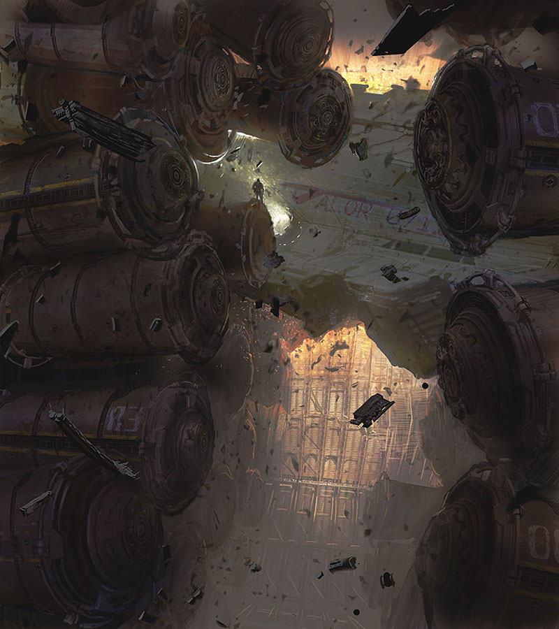 Crash Art from Dead Space