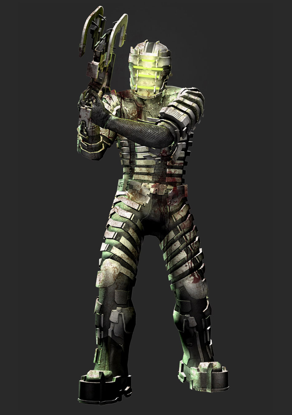 Isaac in Elite Advanced Suit Art from Dead Space