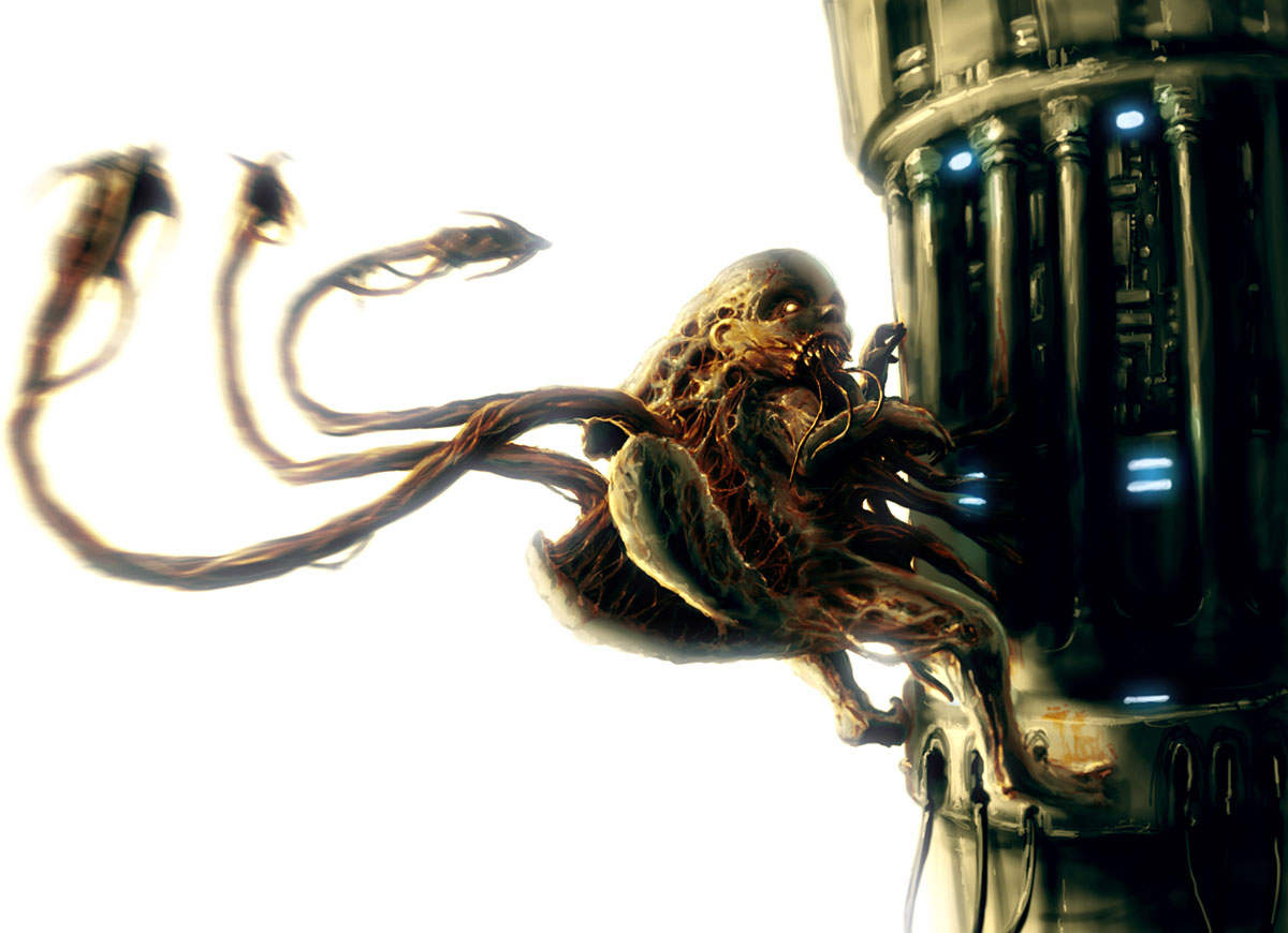 Lurker Art from Dead Space