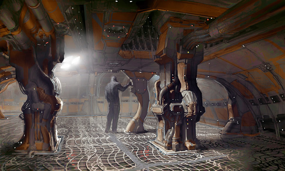 Scitech Concept Art from Dead Space