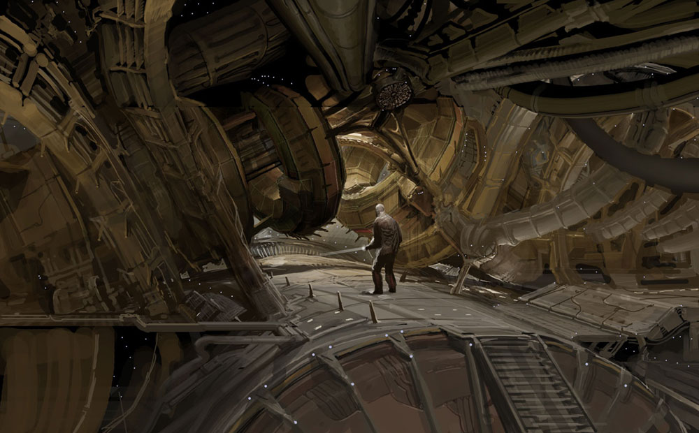 Scitech Concept Art from Dead Space