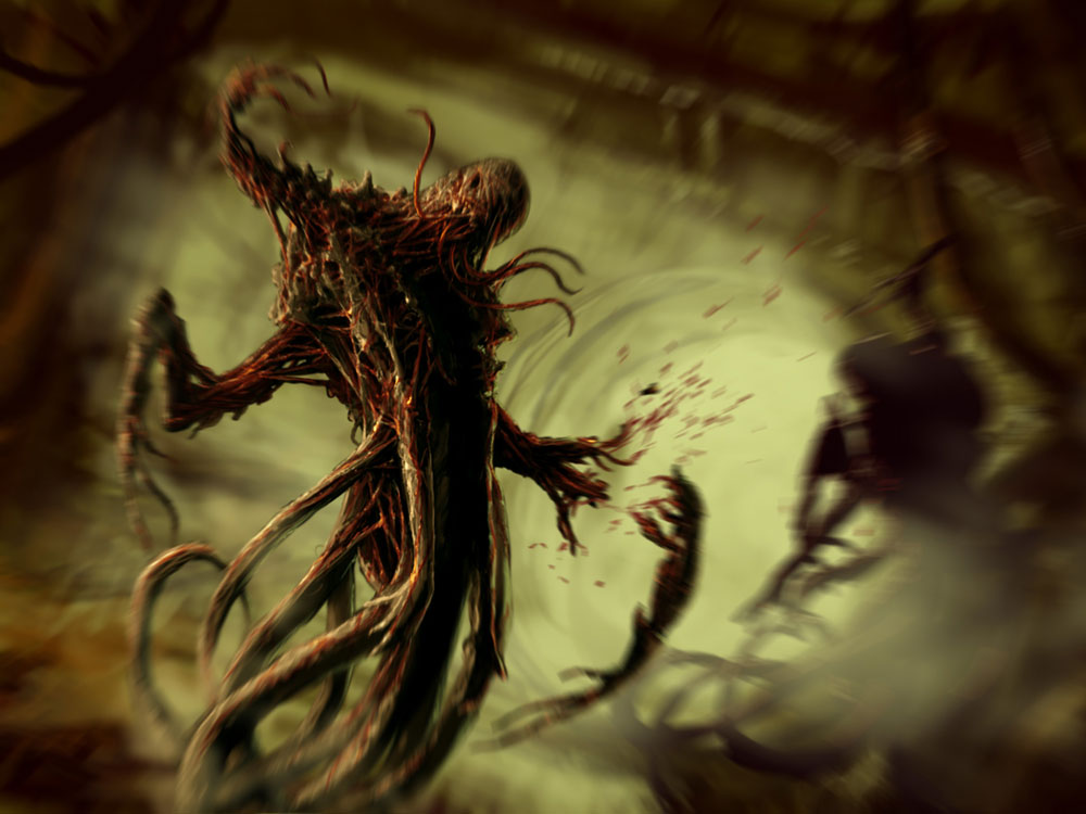 Twitcher Art from Dead Space