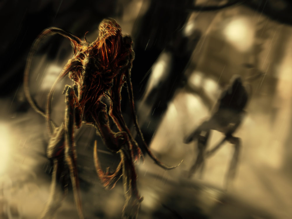 Twitcher Art from Dead Space