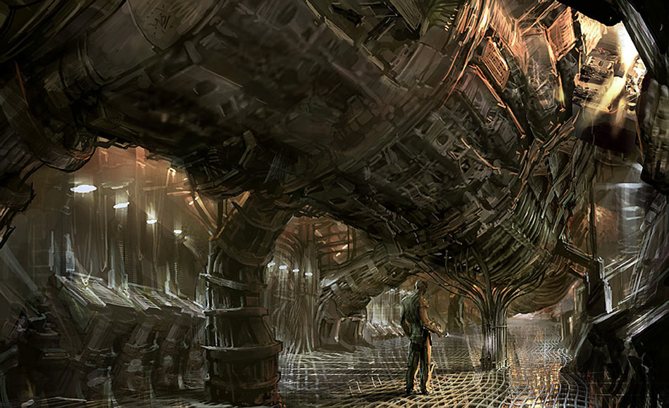 Under Engine Art from Dead Space